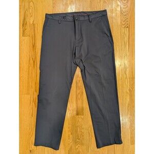 Rhone Mens 35 36 x 29.5 Commuter Pants Slim Stretch Golf Performance 100161 Grey